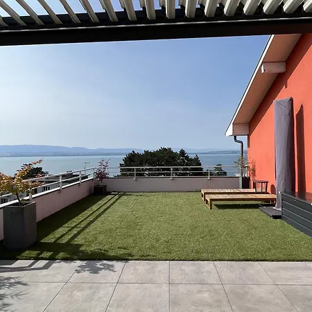 아파트 Immodreams - L'attik With Views And 80m2 Terrace 에비앙레스벵즈