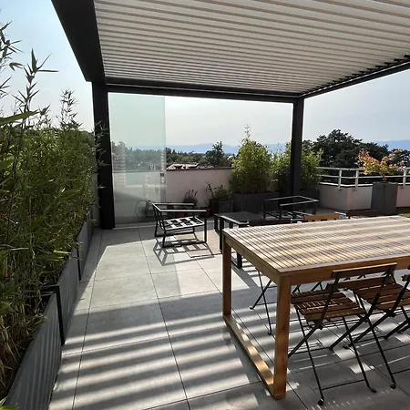 Immodreams - L'attik With Views And 80m2 Terrace 아파트 *